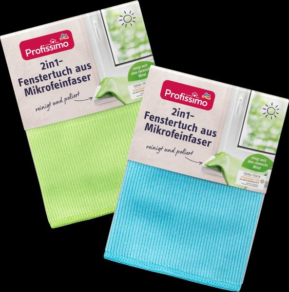 Image du produit dm Profissimo Chiffon à vitres 2en1 (1 pcs)