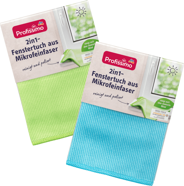 Produktbild dm Profissimo 2in1-Fenstertuch (1 Stk.)