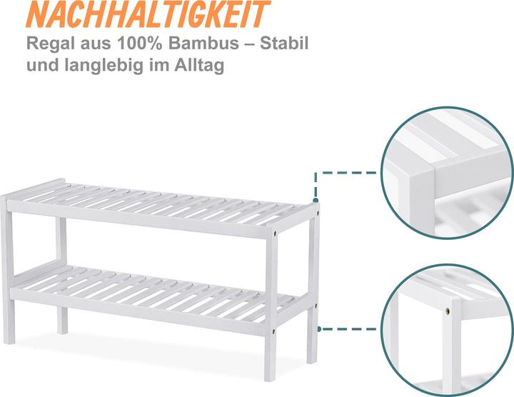 Produktbild Relaxdays Schuhregal (70 x 26 x 33 cm)