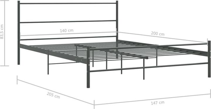 Image du produit vidaXL Bettgestell (140 x 200 cm)