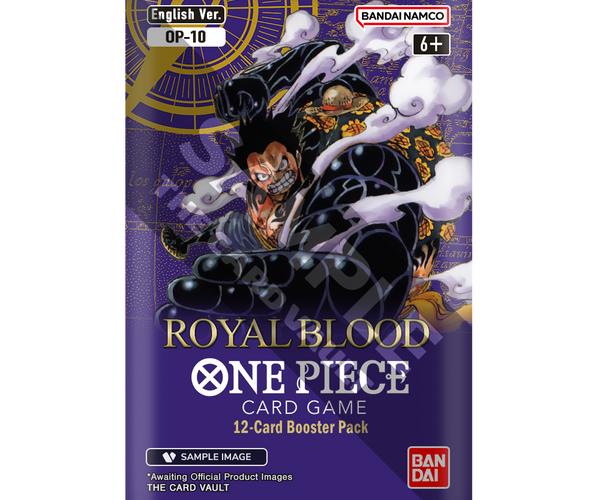 Actual product image One Piece Royal Blood OP-10 Booster Pack (EN) (English, Booster Pack)