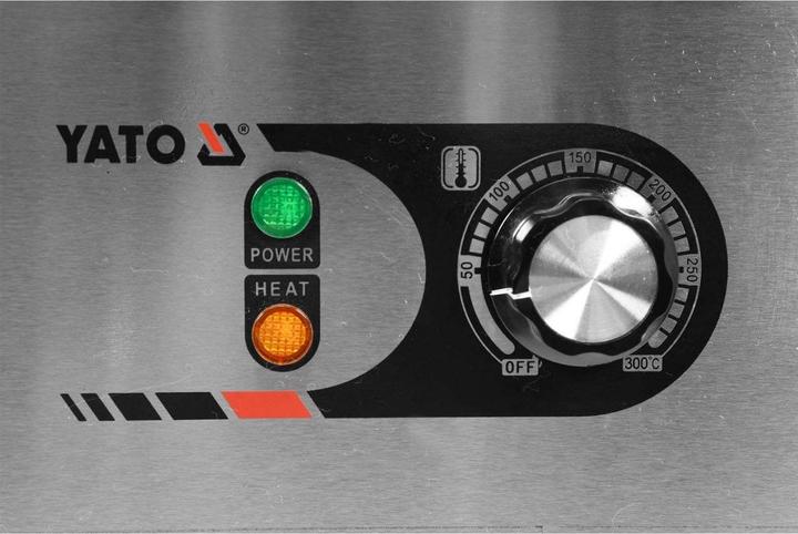 Actual product image Yato Professional Gastro electric griddle | 36x38 cm | smooth | 2000 Watt | Griddle plate Roaster Gri