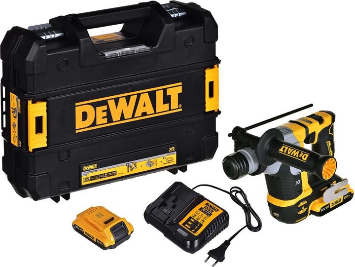Produktbild DeWalt SDS + HAMMER 18V 1.4J 2F 2x2.0Ah DCH172D2 (Akkubetrieb)