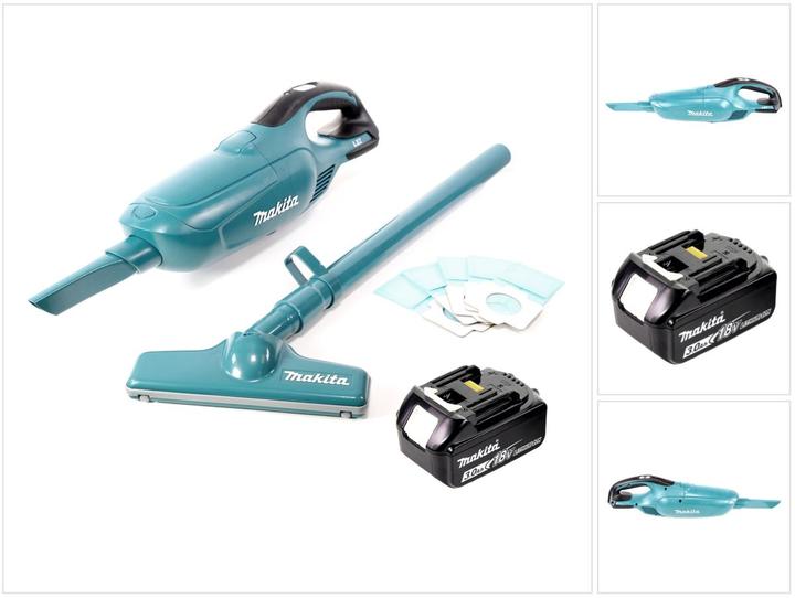 Immagine prodotto Makita DCL 182 F1 Batteria hoover 18 V + 1x batteria 3.0 Ah - senza caricabatterie