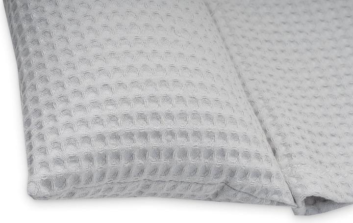 Actual product image Julius Zöllner Loop Comfy cover for Softy changing mat, waffle piqué Light Grey (85 x 75 cm)