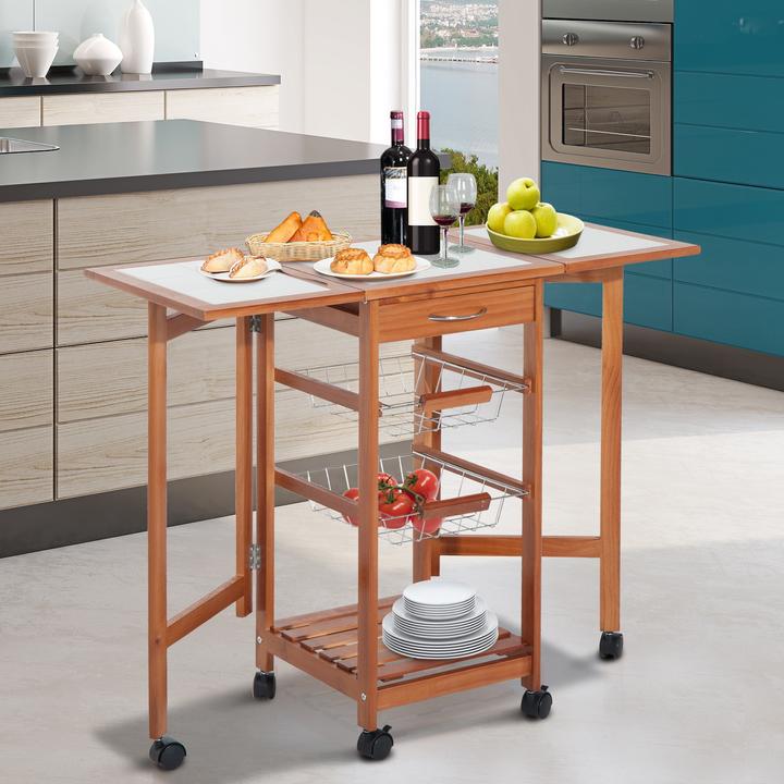 Actual product image Homcom Kitchen trolley