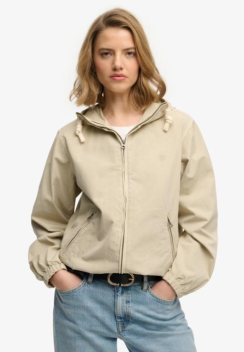 Produktbild Superdry Damen Kapuzenjacke aus gewaschenem Twill (S)