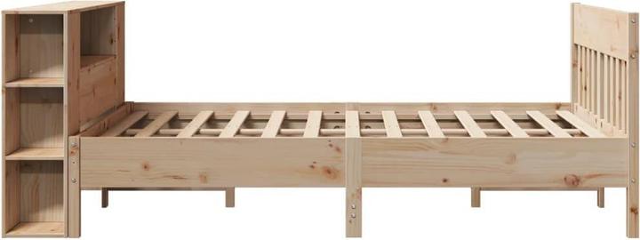 Image du produit vidaXL Bett mit Regal (135 x 190 cm)