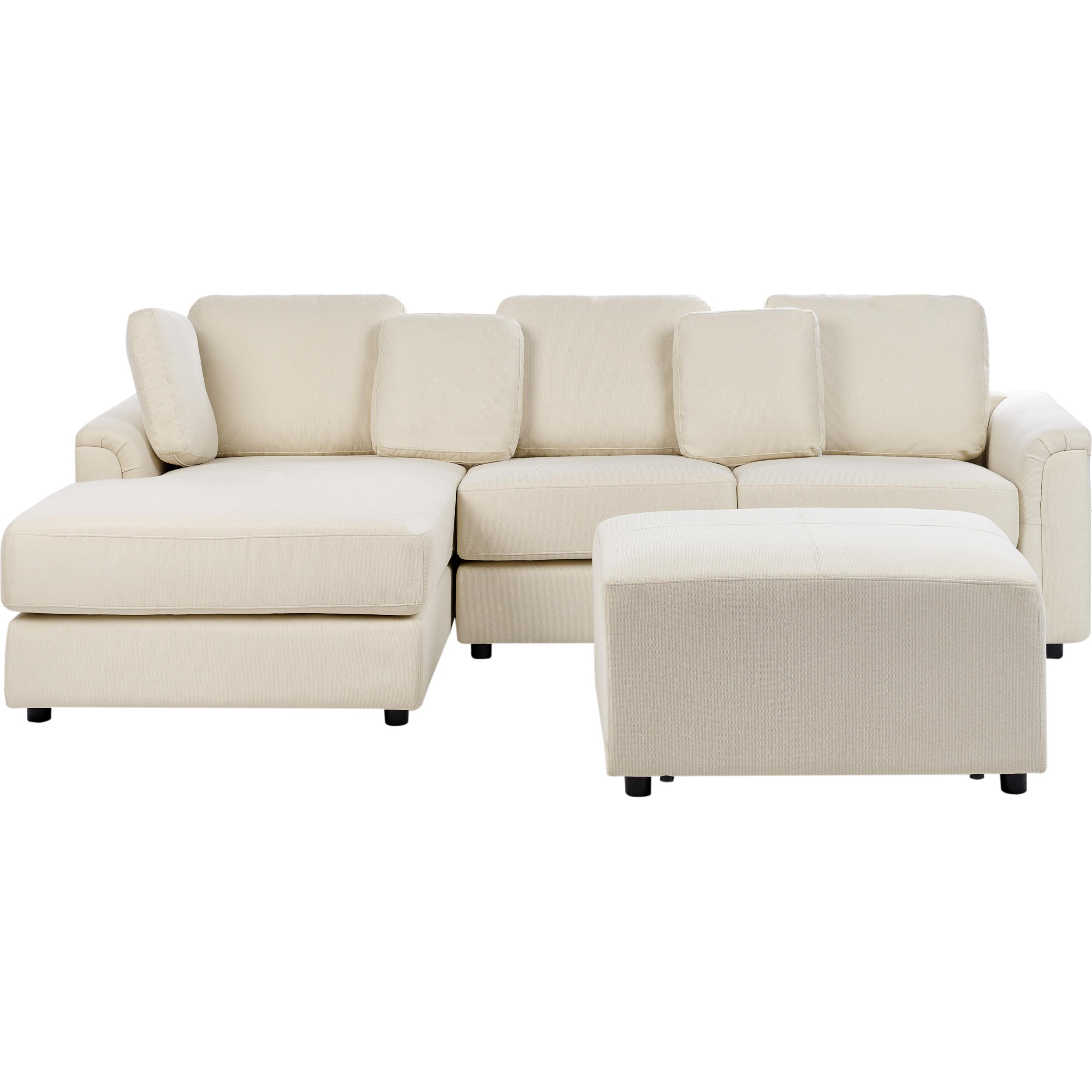 Beliani, Sofa, Kohlo (Ecksofa)