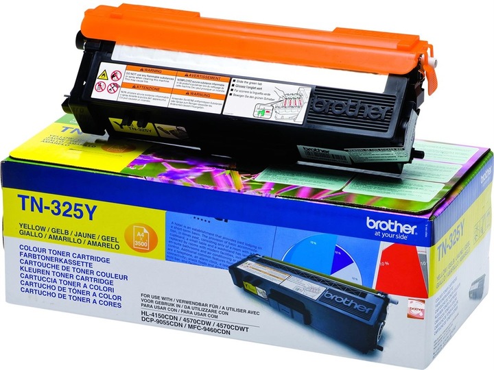 Actual product image Brother Tn-325y (Y)