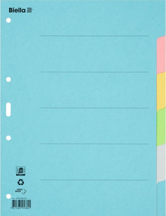 Actual product image Biella Cardboard tab