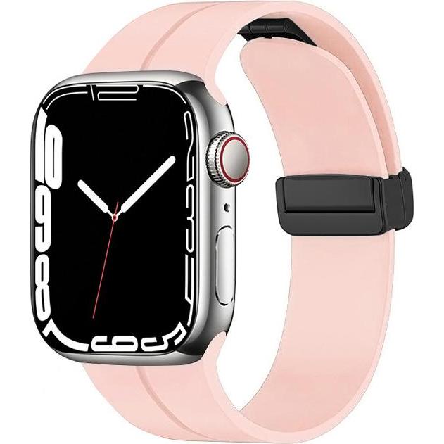 EKO Uhrenarmband für Apple Watch Sport Rosa (Silikon), Uhrenarmband, Rosa
