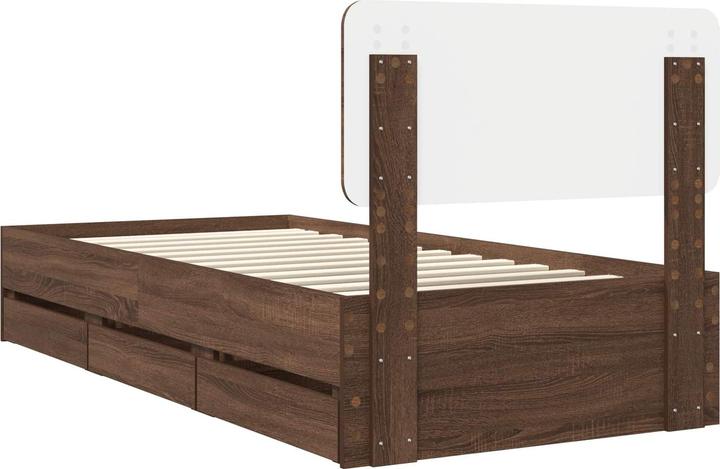 Produktbild vidaXL Modernes Bett (90 x 200 cm)