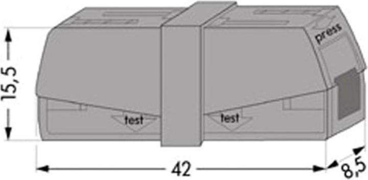 Actual product image Wago Service terminal