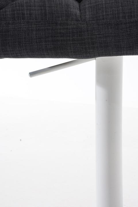 Actual product image CLP Barstool Damaso W Fabric, dark grey