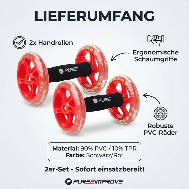 Produktbild Pure2improve Handrollen