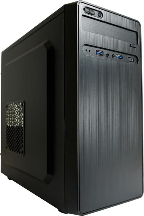 Actual product image LC-Power Gehuse MICRO-ATX 2017MB without NT U3.2/Audio black retail (Mini-ITX, mATX)
