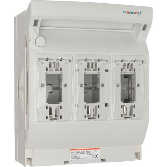 Lindner, Sicherung, LIN S229878A MULTIBLOC 1.ST8 Gr. 1 / 250A, 3-polig Anschluss (NH-DIN Sicherung, 250 A)