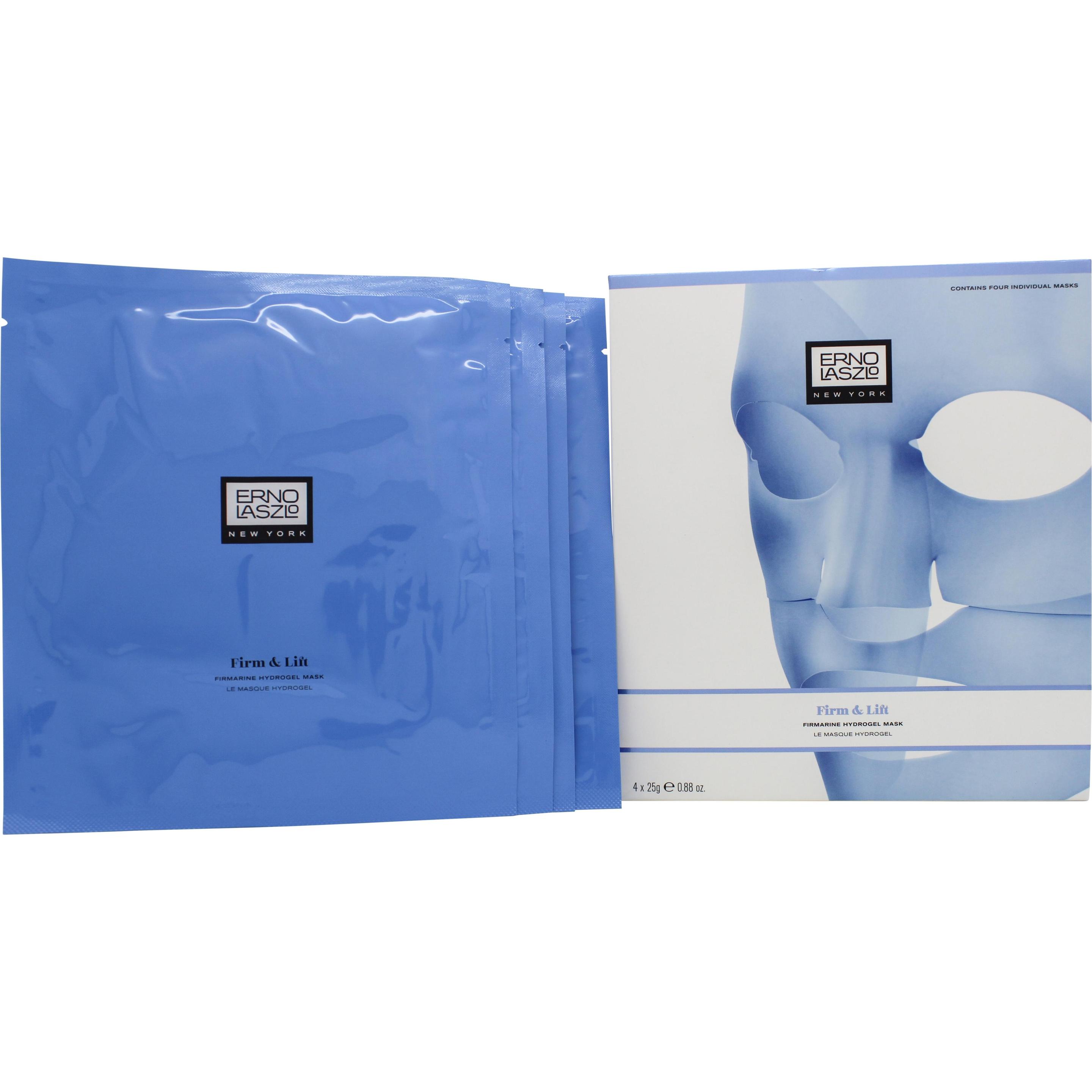Erno Laszlo, Maschera viso, Set regalo maschera idrogel Firmarine 4 x 25g