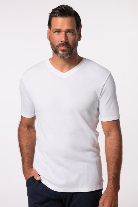 Immagine prodotto JP1880 Canottiera in jersey a costine con scollo a V e maniche, fino alla tg. 8XL (L)