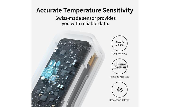 Produktbild SwitchBot Wi-Fi Thermometer & Hygrometer