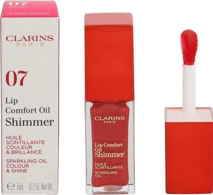 Immagine prodotto Clarins Olio per il comfort delle labbra - Shimmer Red Hot 07 (07 Rosso fuoco)