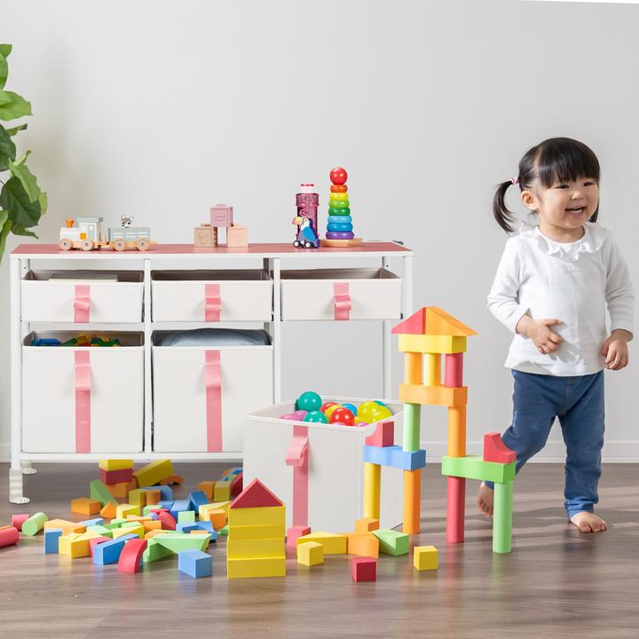 Image du produit Relaxdays Meuble rangement enfants