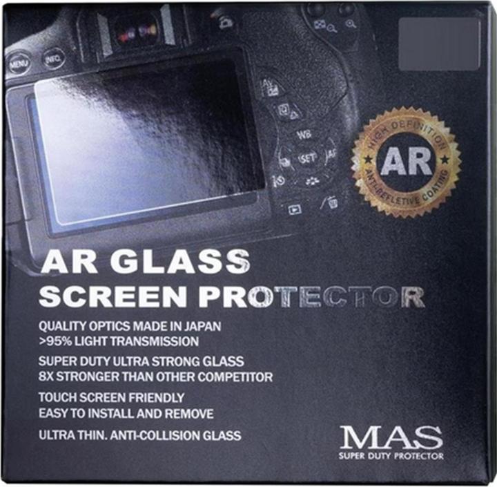 MAS Nikon D850/D6 - LCD Schutzglas (Displayschutz, D850, D6)
