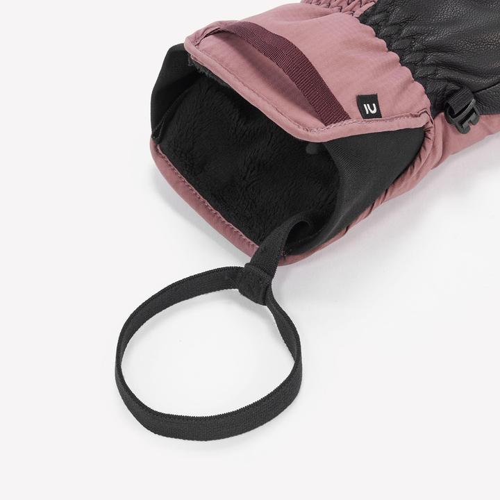 Produktbild Wedze Skihandschuhe Fäustlinge Erwachsene - 500 rosa (M)