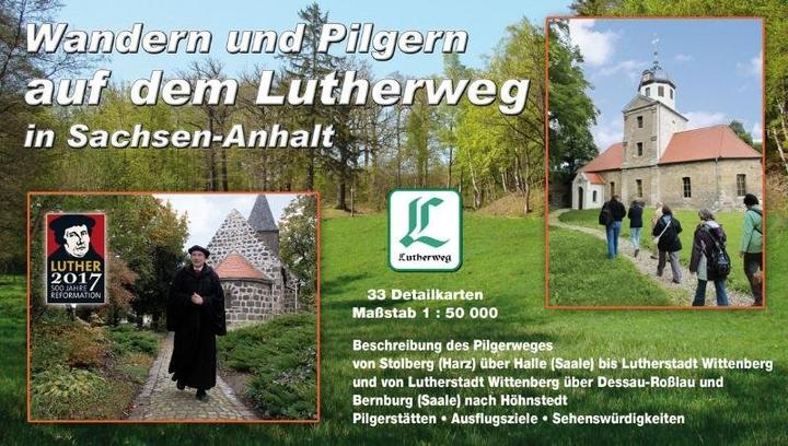 Produktbild Wandern und Pilgern auf dem Lutherweg in Sachsen-Anhalt 50000 (Deutsch, 2011)