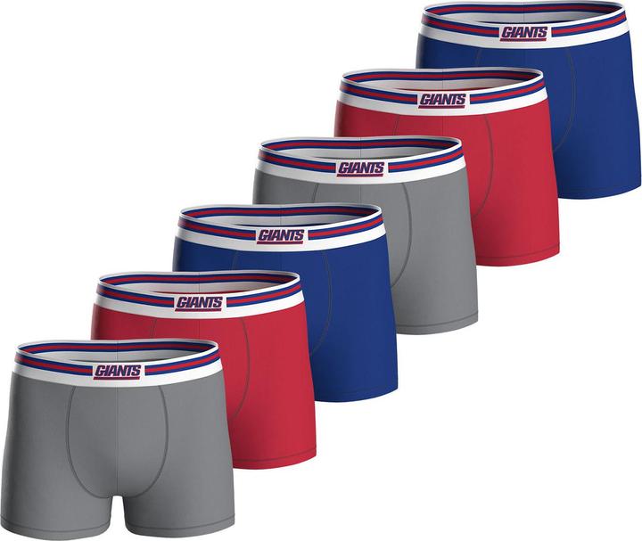 Produktbild NFL Boxer New York Giants (M, 6er Pack)