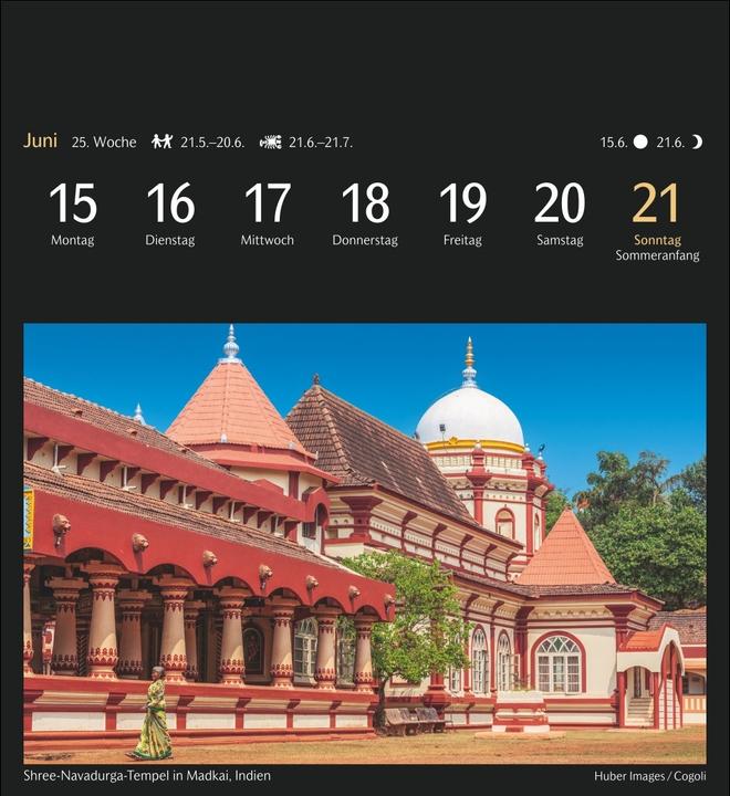Image du produit Harenberg Die Welt in Farben Postkartenkalender 2026 - Kalender mit 53 Postkarten (Couverture rigide, Allemand)