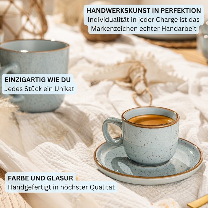 Produktbild Sänger Espressotassen Set Rio Lagune (80 ml, 4 x)