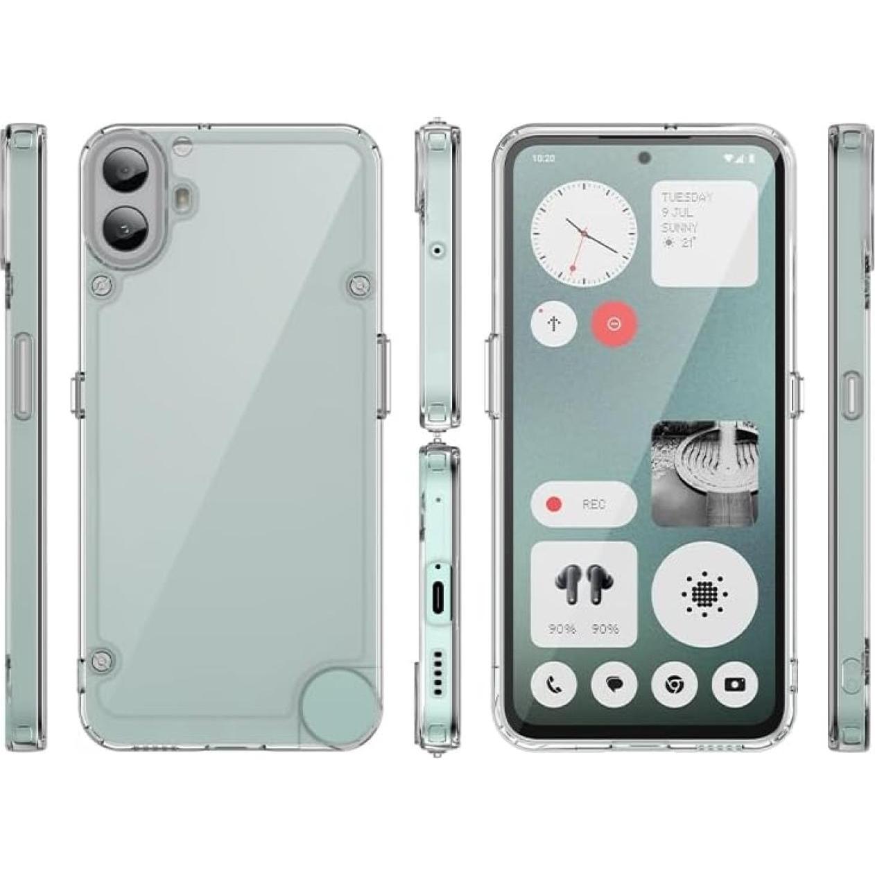 Thumbnail - Screenguard Nothing CMF Phone 1 SuperClear Hybrid Case (Nothing Phone (1)), Smartphone Hülle, Transparent