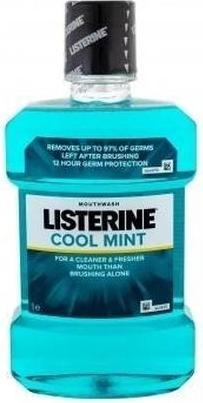 Actual product image Listerine cool mint, mouthwash, 600 ml (600 ml, Mouthwash)