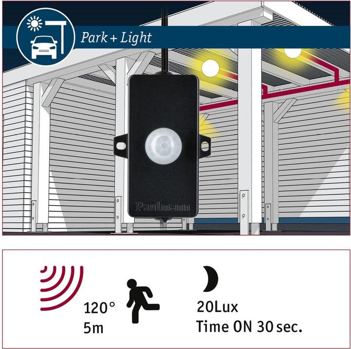 Actual product image Paulmann Motion detector