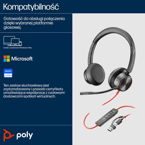 Produktbild Poly Blackwire 8225 (Kabelgebunden, USB-A)