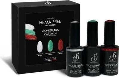Produktbild Beautynails Hema Free Coffret X3 Celebration 8ml (Nagellacktrockner)