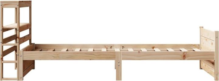 Actual product image vidaXL Bettgestell (100 x 200 cm)