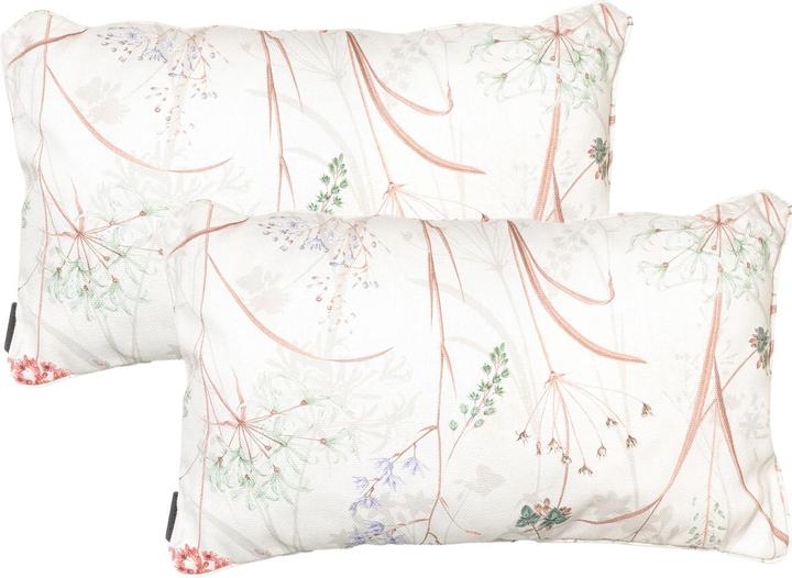 Blumenmuster weiss, Weiss