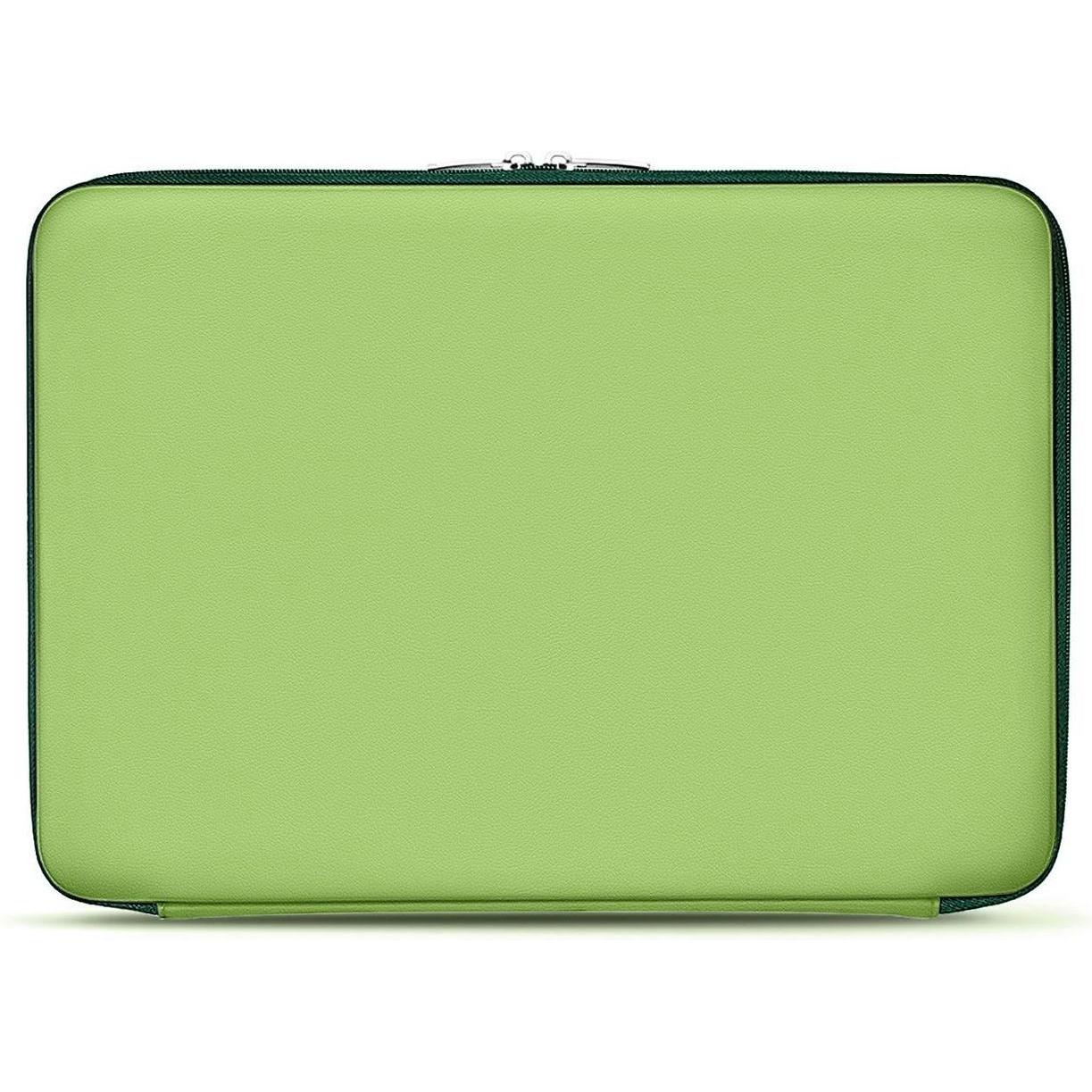 Noreve Lederhülle, Notebooktasche, Grün