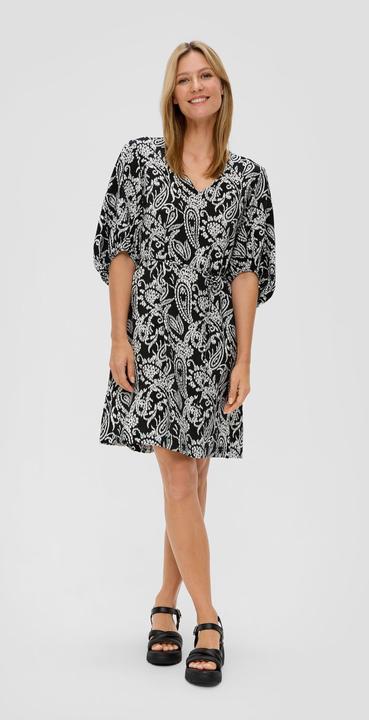 Image du produit s.Oliver Kleid Kurzes Kleid mit V-Ausschnitt (42)