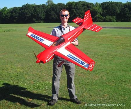 Produktbild Extremeflight-RC laser 60" v2 rot/weiss arf