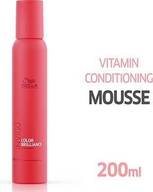 Actual product image Wella INVIGO Color Brilliance Vitamin Conditioning Mousse (150 ml, Foaming agent)