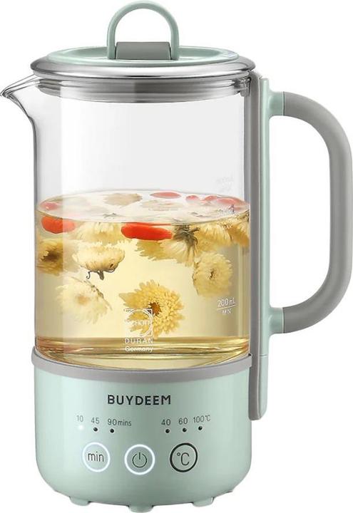Produktbild Buydeem Teapot Multi function Beverage Maker, model K314, color Cozy Greenish, EU (0.60 l)