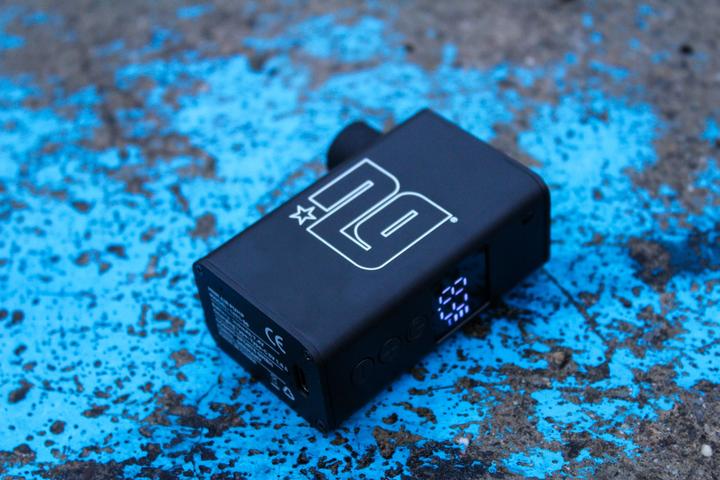 Productafbeelding NG Sports Cawacawa elektrische Minipumpe, Aluminium, 2x350mAh, 8,3 Bar, 120 PSI, black