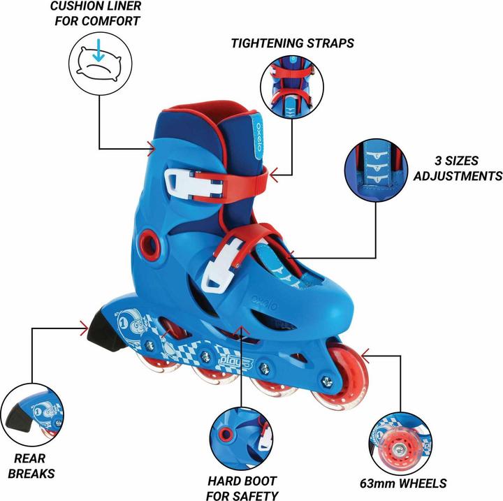 Image du produit Oxelo PLAY3 (28, 29, 30)