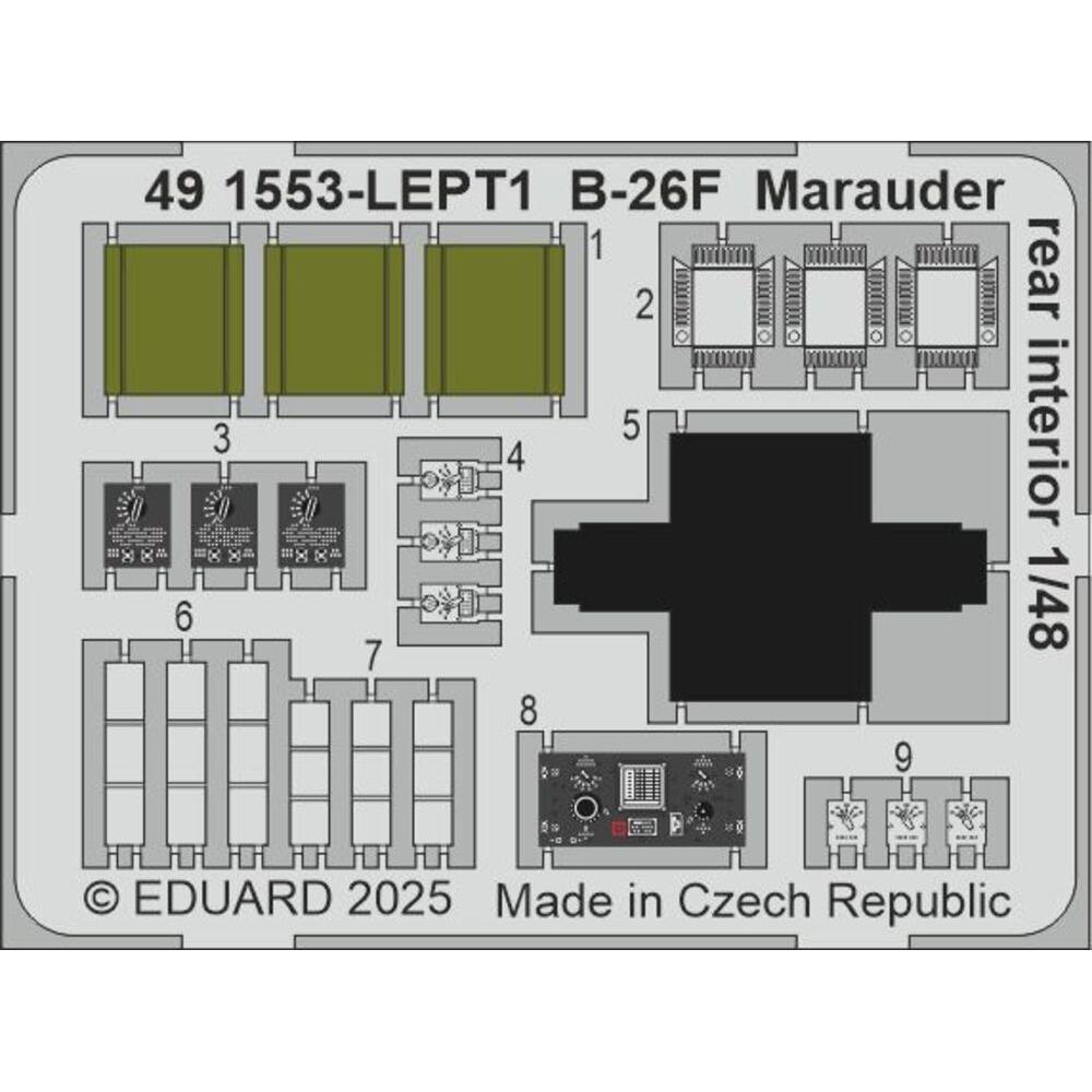 Eduard B-26F Marauder PART II for ICM