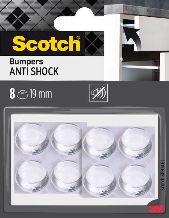 Scotch Schutzpuffer (Anschlagdämpfer, 8 Stück)