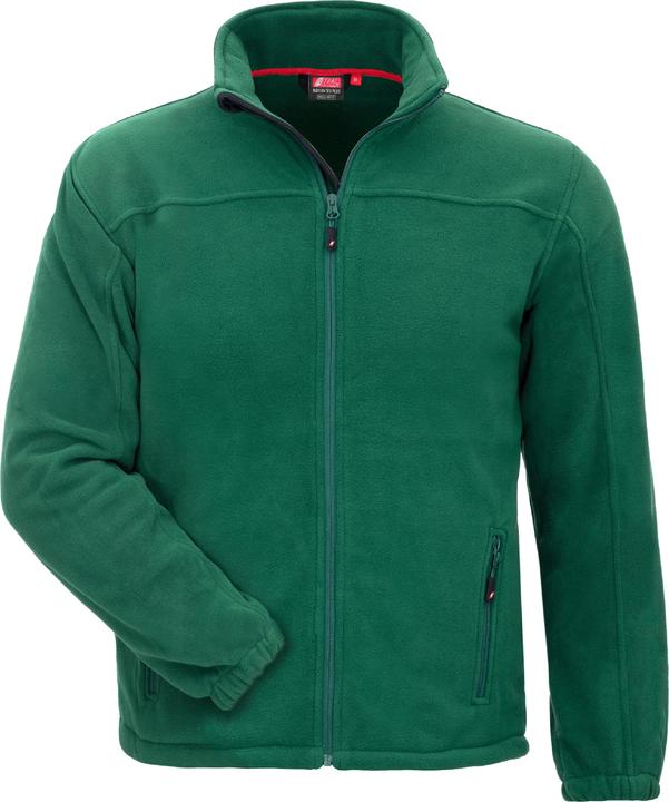 Nitras MOTION TEX PLUS, fleece jacket, green, 300 g/sqm, high wearing comfort thanks to particularly soft (3XL, 4XL, 5XL, L, M, S, XL, XS, XXL)